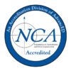 NCA accredited logo
