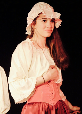 Isabella Hanson Acting in a Co-op Theater Production